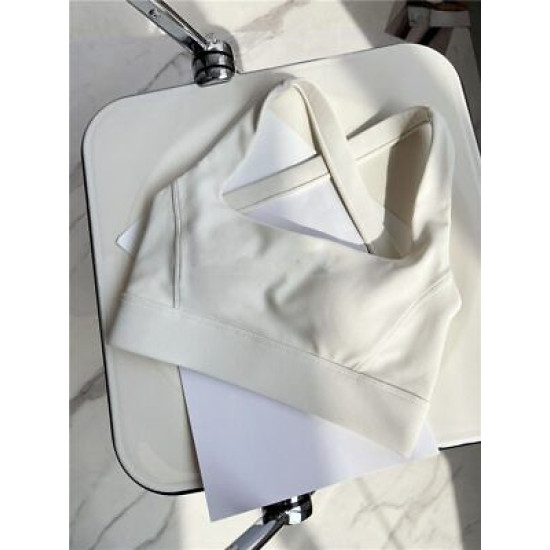 Sports Bra Women Padded Yoga Active Tops Push Up Criss Cross Back Medium Support