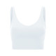 Yoga Sport Women Bra Longline Athletic Workout Crop Tops With Built In Bras Wear