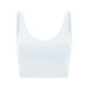 Yoga Sport Women Bra Longline Athletic Workout Crop Tops With Built In Bras Wear