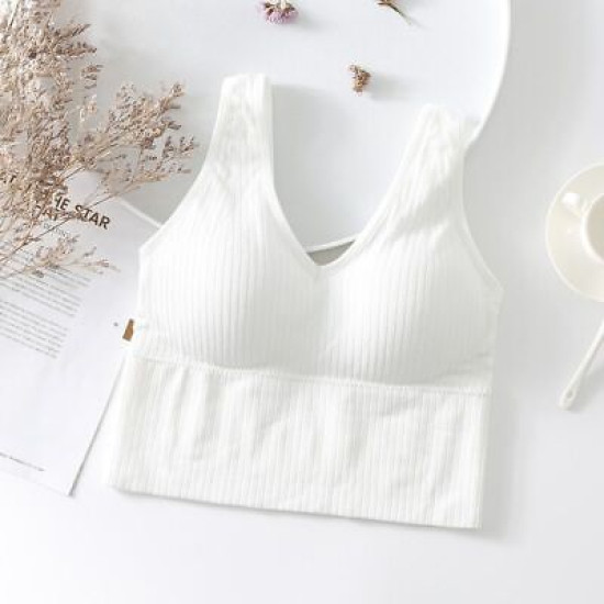 Women Top Brallete Plus Size Sports Running Shock Absorption Anti Sagging Undies