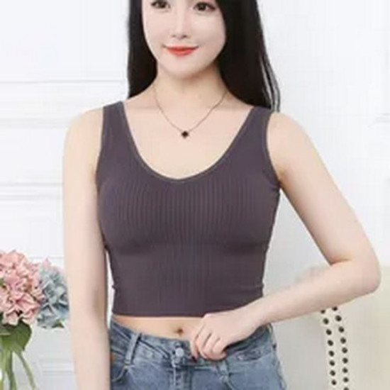 Women Top Brallete Plus Size Sports Running Shock Absorption Anti Sagging Undies