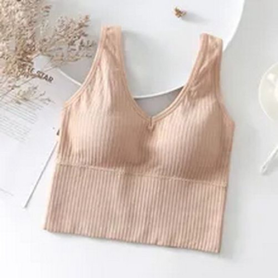 Women Top Brallete Plus Size Sports Running Shock Absorption Anti Sagging Undies