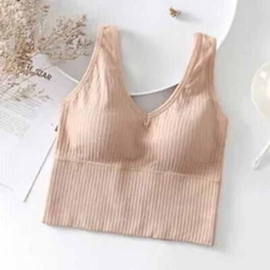 Women Top Brallete Plus Size Sports Running Shock Absorption Anti Sagging Undies