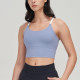 Sports Bras Women Crop Tops Cross Back Gym Fitness Workout Shockproof Activewear