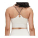Sports Bras Women Crop Tops Cross Back Gym Fitness Workout Shockproof Activewear