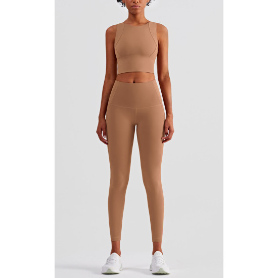 Women Sports Bra Vest Push Up Shock Absorption Gym Fitness Running Training Tops