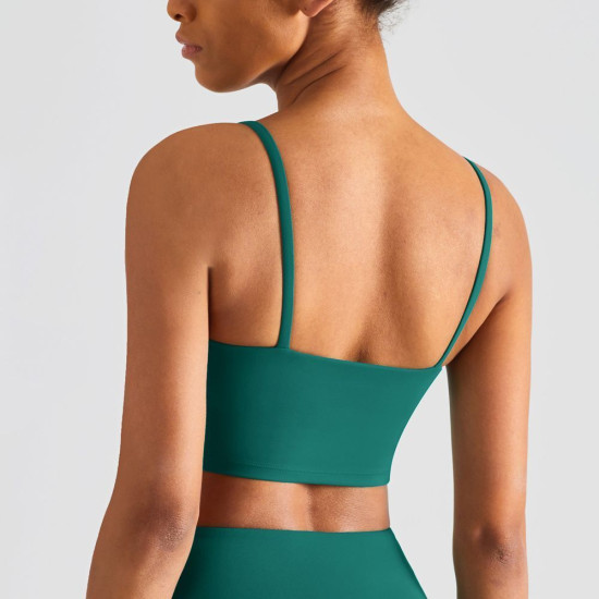 Yoga Sports Women Bras Workout Clothes Dance Fitness Crop Tops With Built In Bra