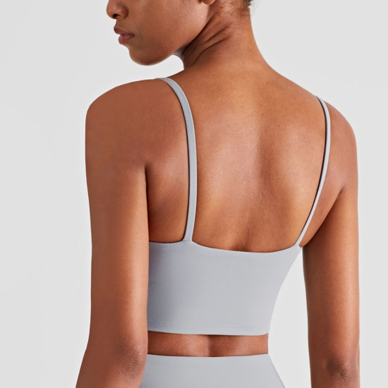 Yoga Sports Women Bras Workout Clothes Dance Fitness Crop Tops With Built In Bra