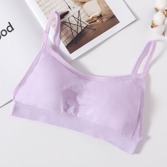Bralette Women Bra Seamless Sport Lingerie Tee Crop Top Tanks Bandeau Solid Bras
