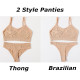 Women Seamless Bras Low Waist G String Panties Comfort Ribbed Bralette Brassiere