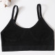 Push Up Seamless Bra Women Soft Tube Solid Brassiere Underwear Low Back Bralette