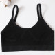 Push Up Seamless Bra Women Soft Tube Solid Brassiere Underwear Low Back Bralette