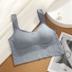 Padded Sports Women Bra Seamless Underwear Camisole Removable Pad Crop Top Solid