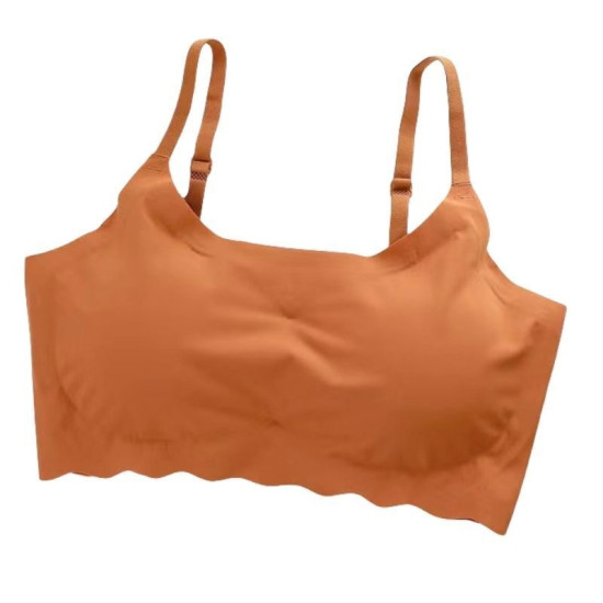 Seamless Bras Women Brassiere Wireless Ice Silk Push Up Sports Padded Solid Bras