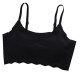 Seamless Bras Women Brassiere Wireless Ice Silk Push Up Sports Padded Solid Bras