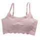 Seamless Bras Women Brassiere Wireless Ice Silk Push Up Sports Padded Solid Bras
